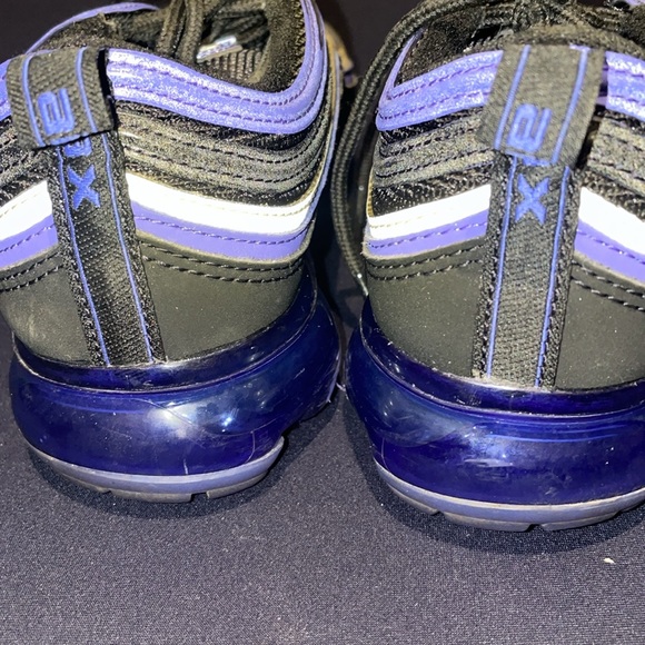 Nike Air Vapormax 97 GS Persian Violet Black  Size 4Y 5.5 Womens BV1153-001 EUC - Picture 7 of 9